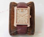 Best Quality Replica Piaget Emperador Diamond Rose Gold Mens Watch